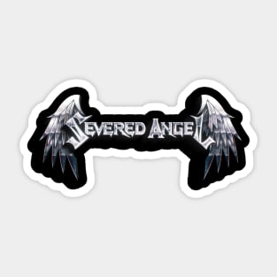 Severed Angel Stylized Logo Sticker